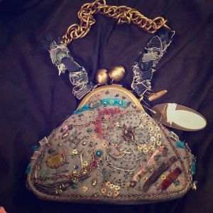 Mary Frances purse 80s collector quality